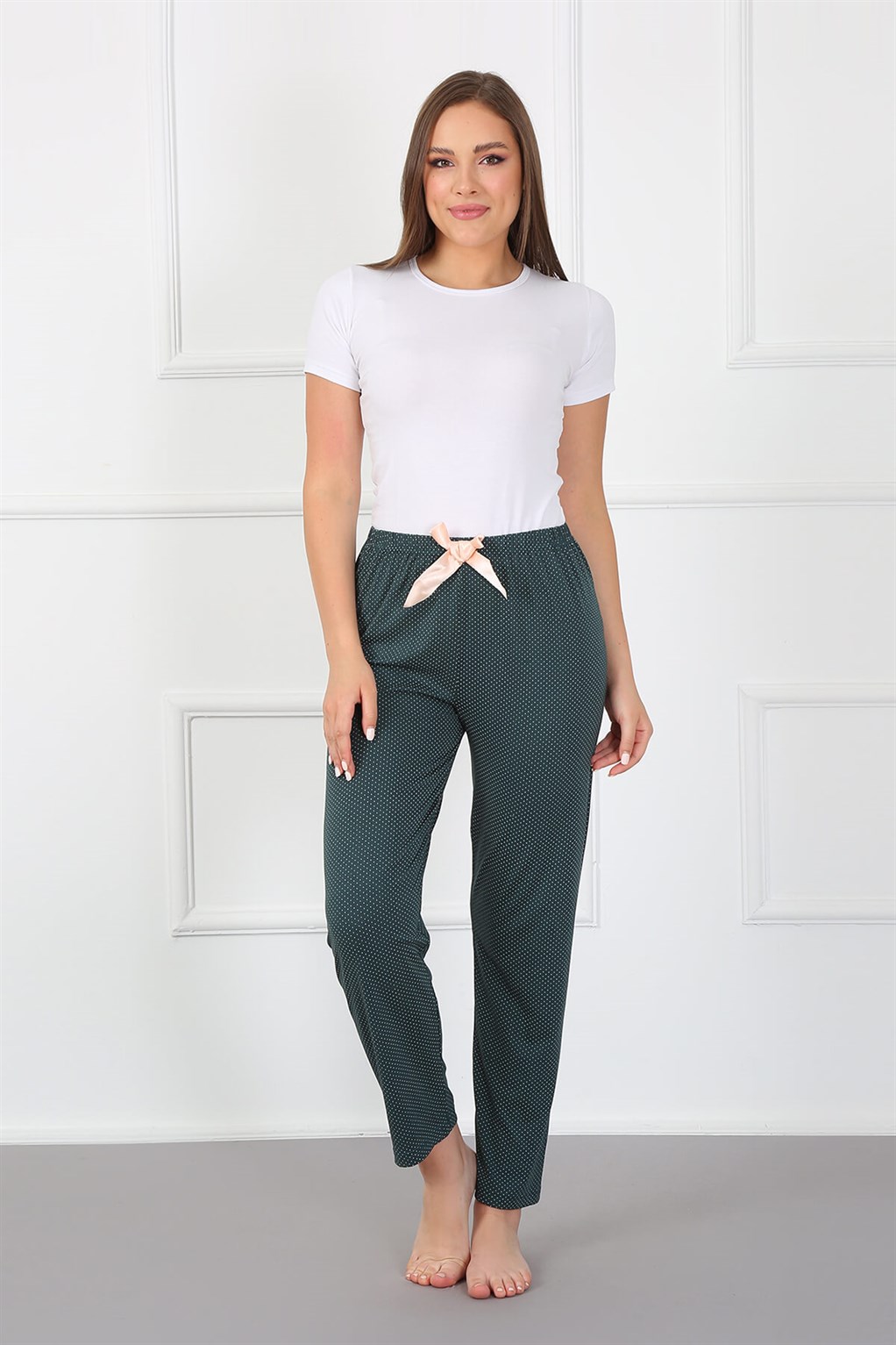 Akbeniz Kadın Pamuklu Alt Pijama 210039