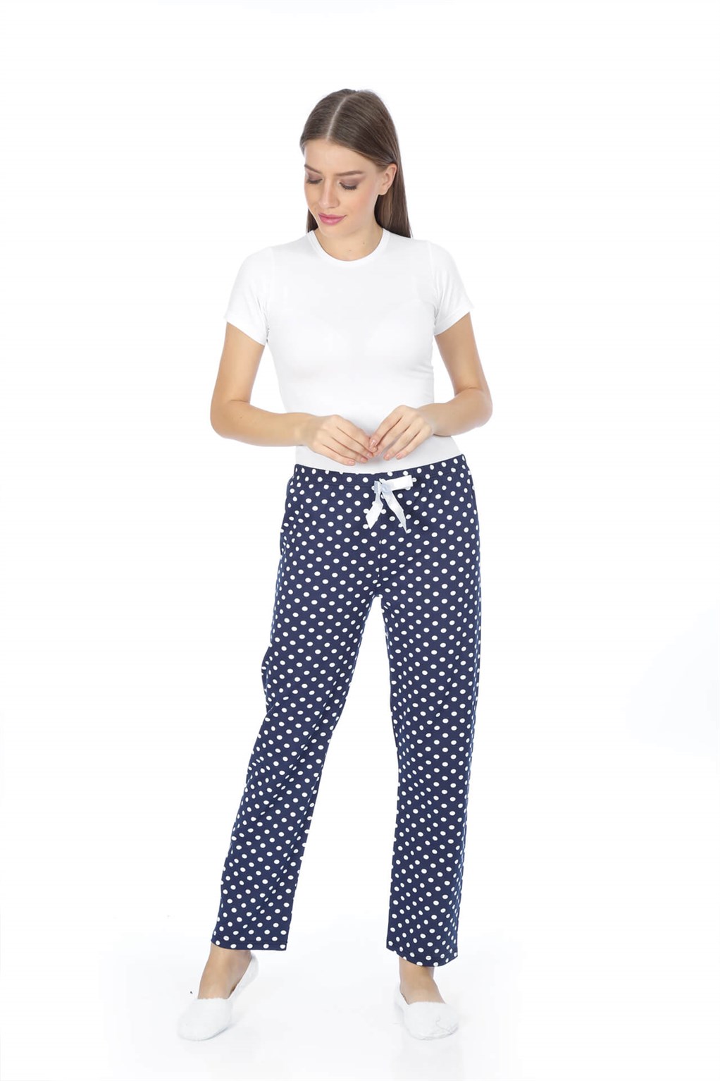 Akbeniz Kadın Pamuklu Alt Pijama 27361