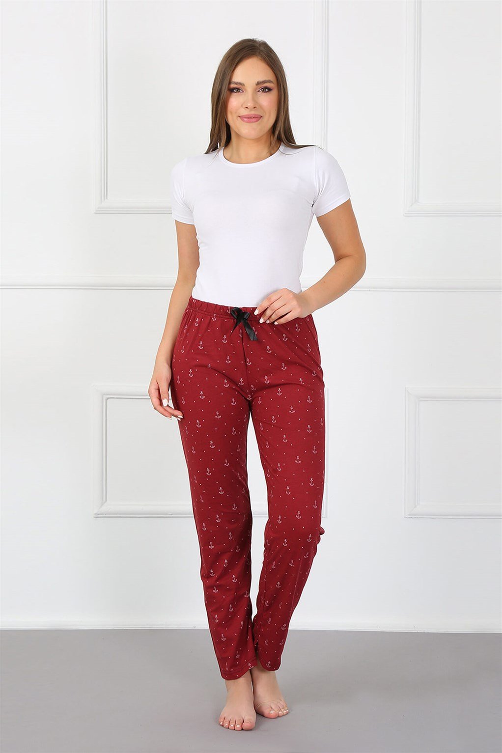 Akbeniz Kadın Pamuklu Alt Pijama 27442