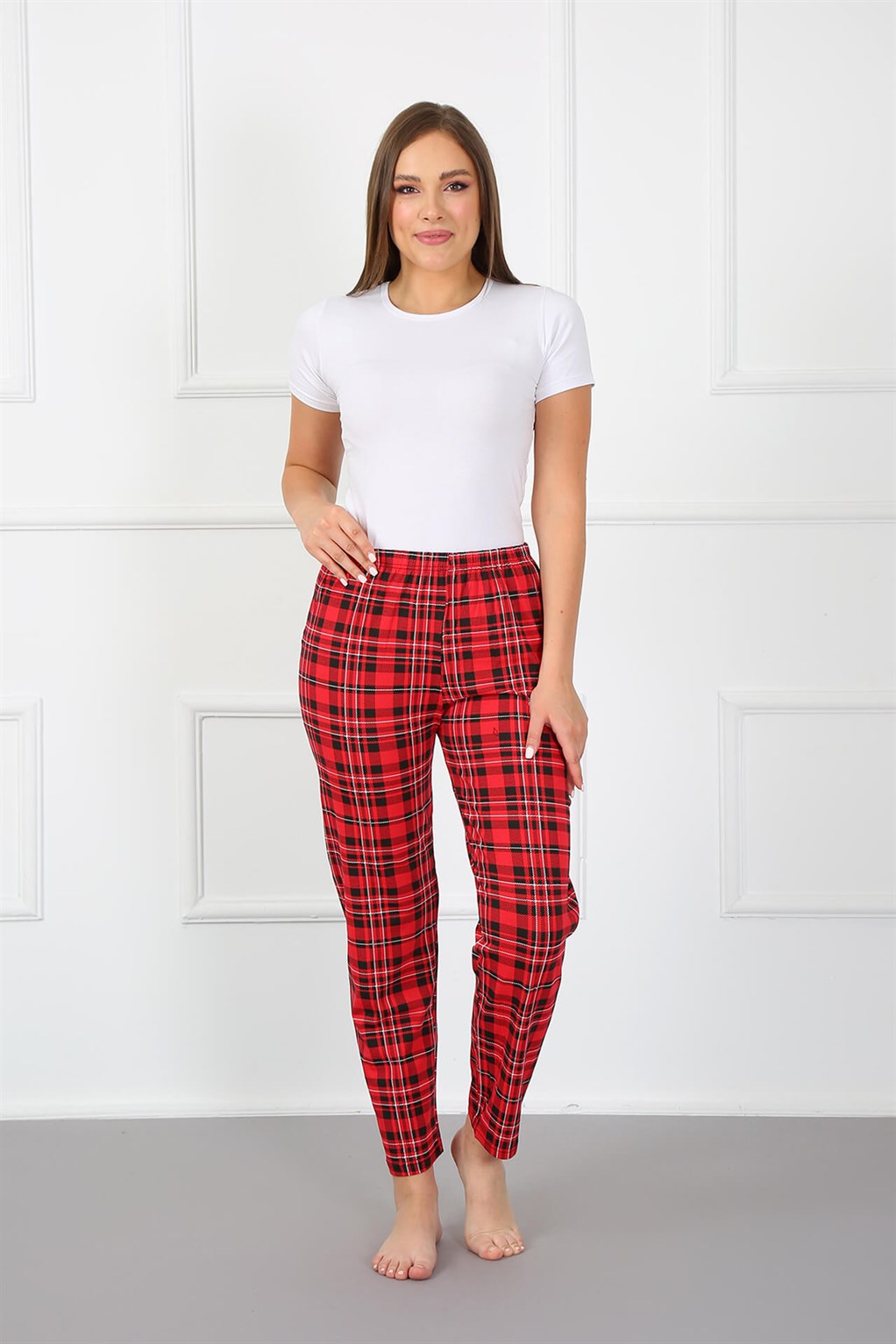 Akbeniz Kadın Pamuklu Alt Pijama 27447