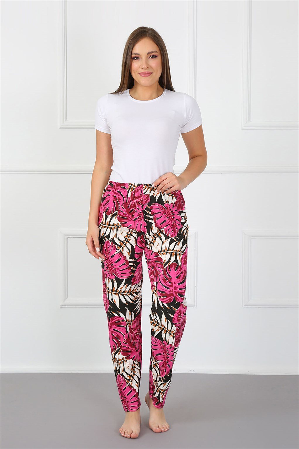 Akbeniz Kadın Pamuklu Alt Pijama 27448