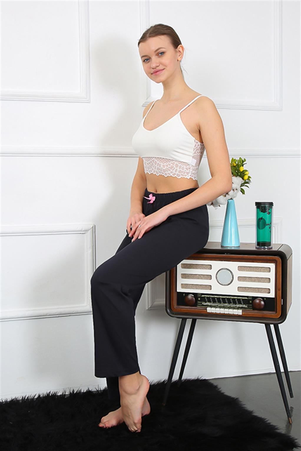 Akbeniz Kadın Pamuklu Alt Pijama 27467