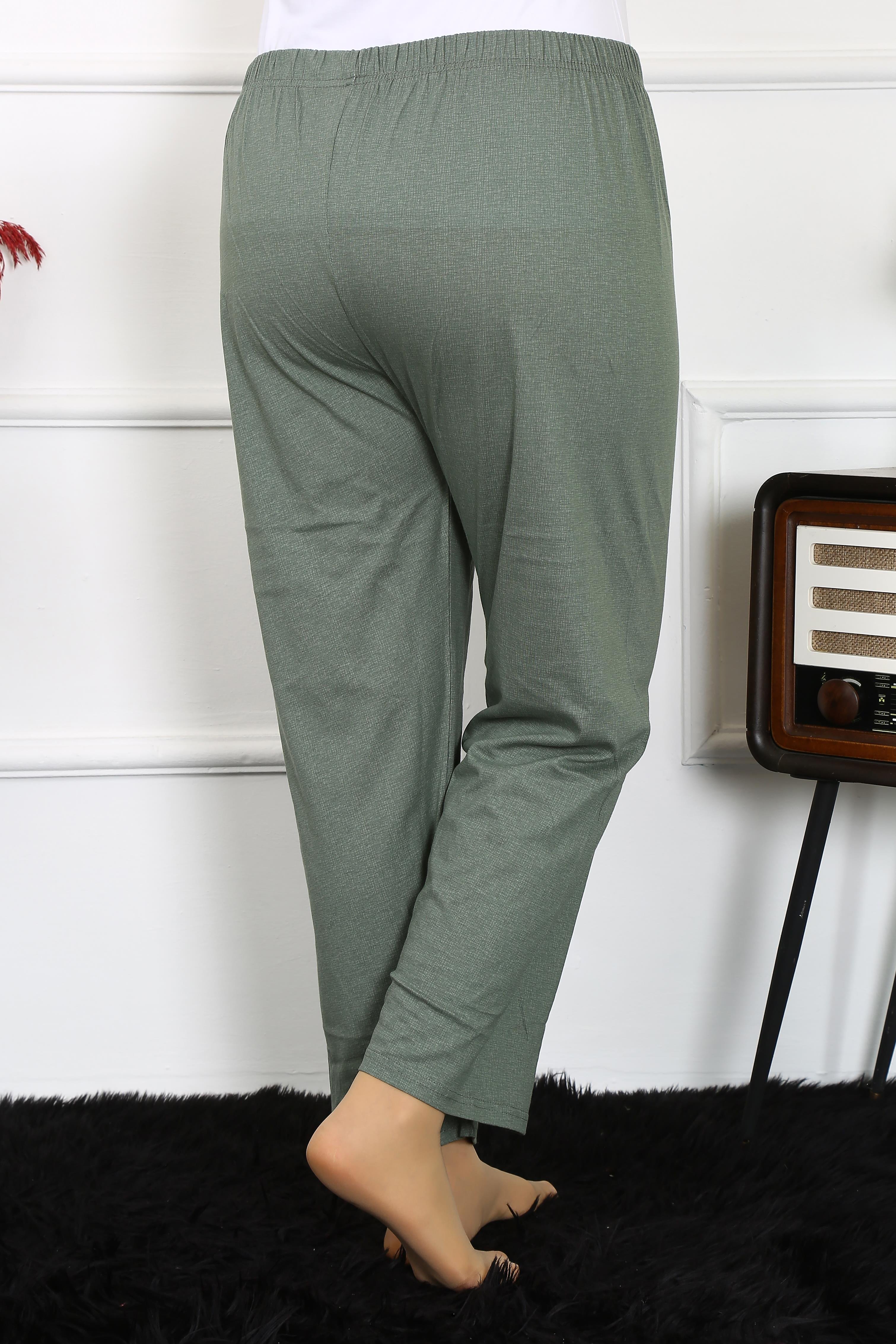 Akbeniz Kadın Pamuklu Büyük Beden Alt Pijama 27493