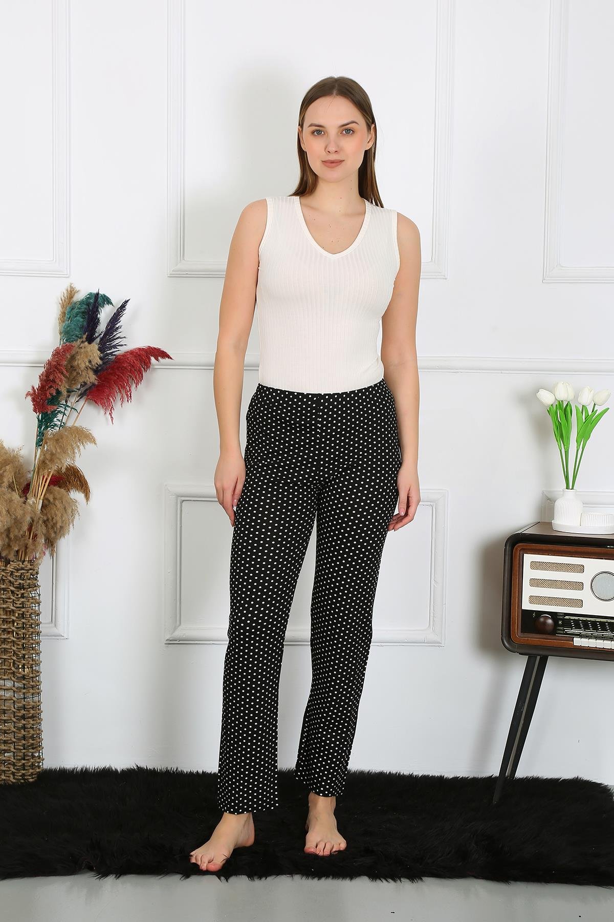 Akbeniz Kadın Pamuklu Tek Alt Pijama 27521