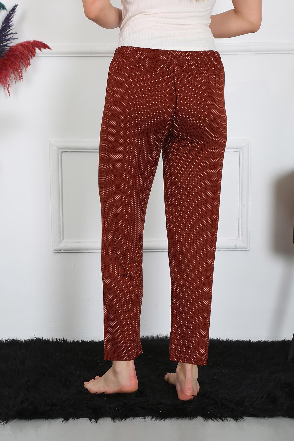 Akbeniz Kadın Pamuklu Tek Alt Pijama 27517