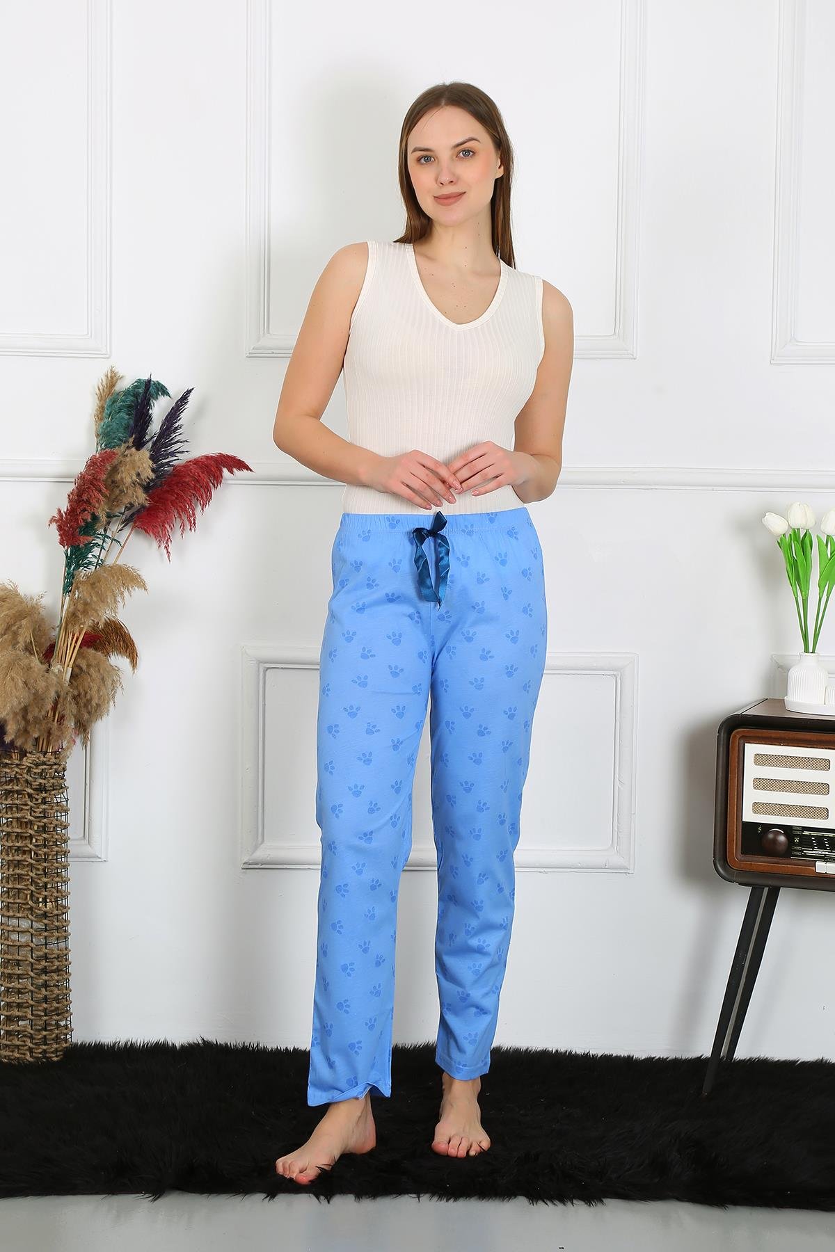 Akbeniz Kadın Pamuklu Tek Alt Pijama 27515