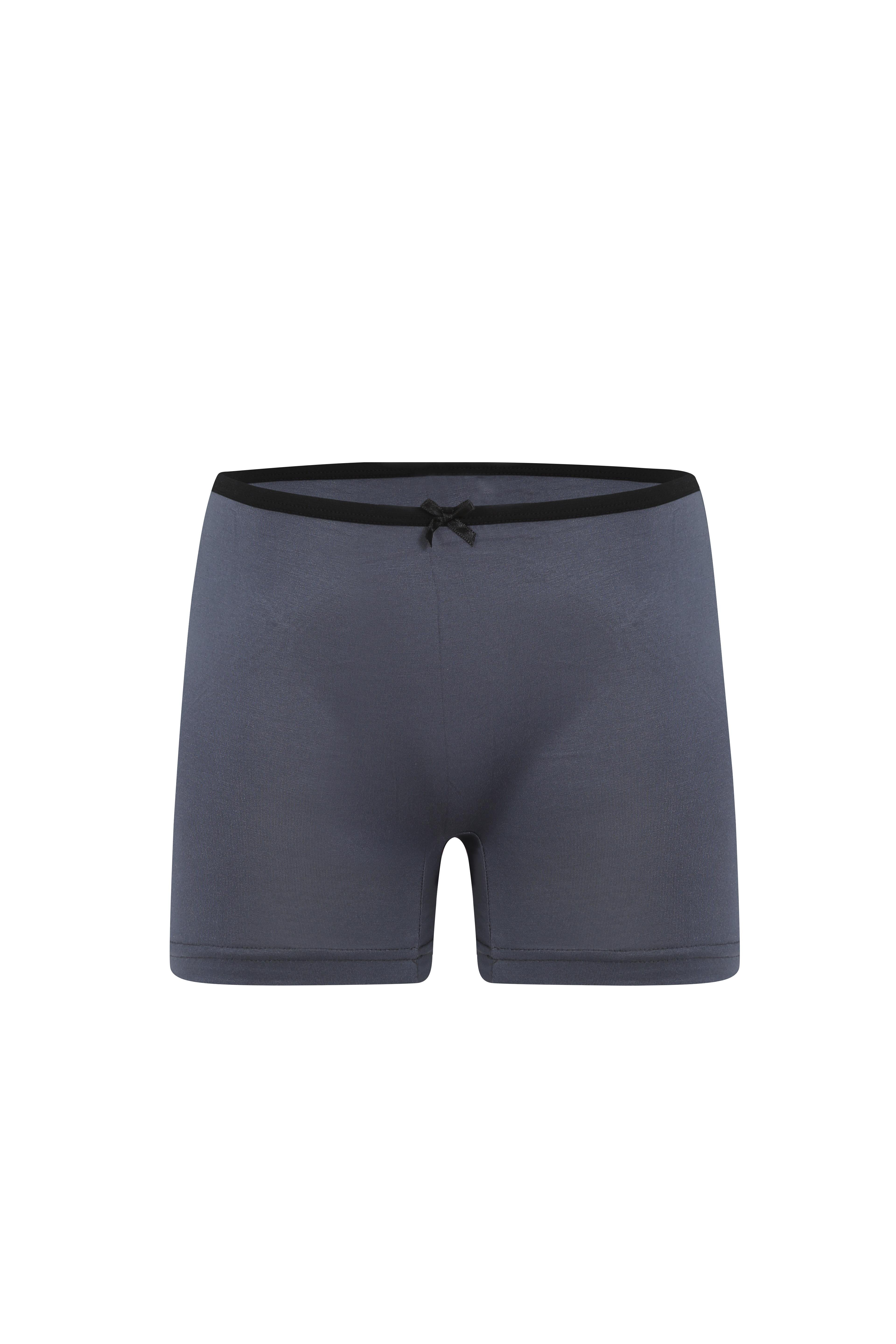 Akbeniz Kadın Penye 3lü Boxer Füme 40260