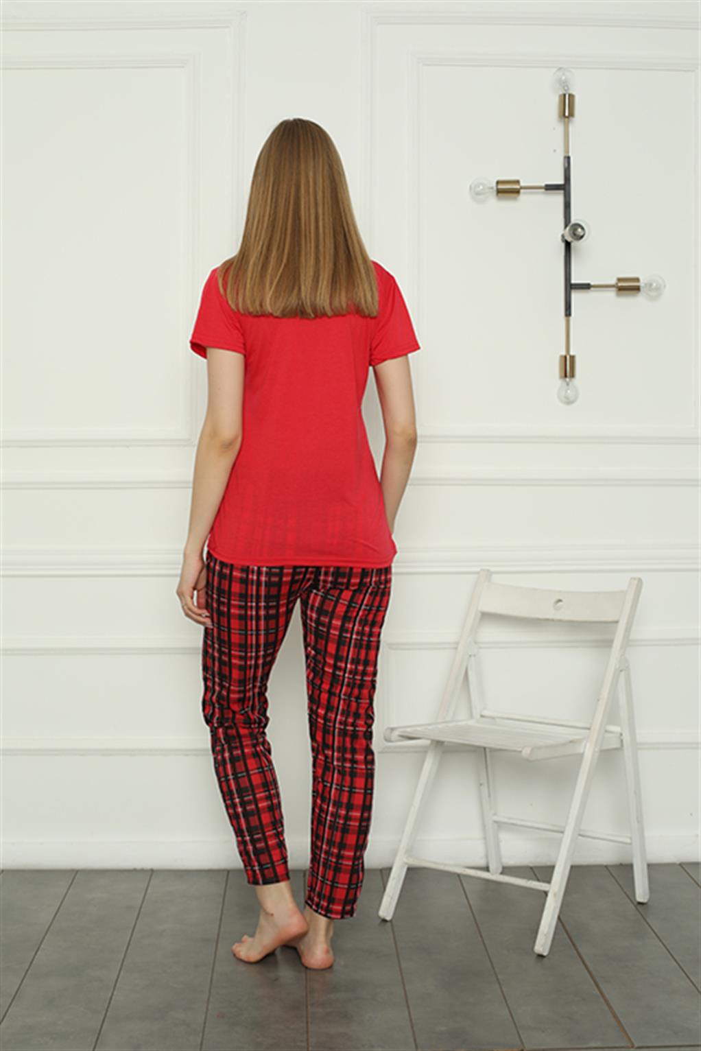 Akbeniz Kadın Penye Pijama Takım 4161