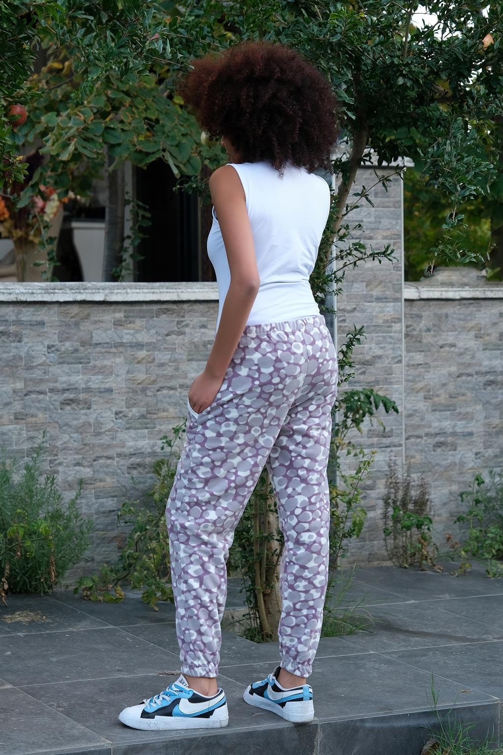 Akbeniz Kadın Welsoft Polar Tek Alt Pijama 210062