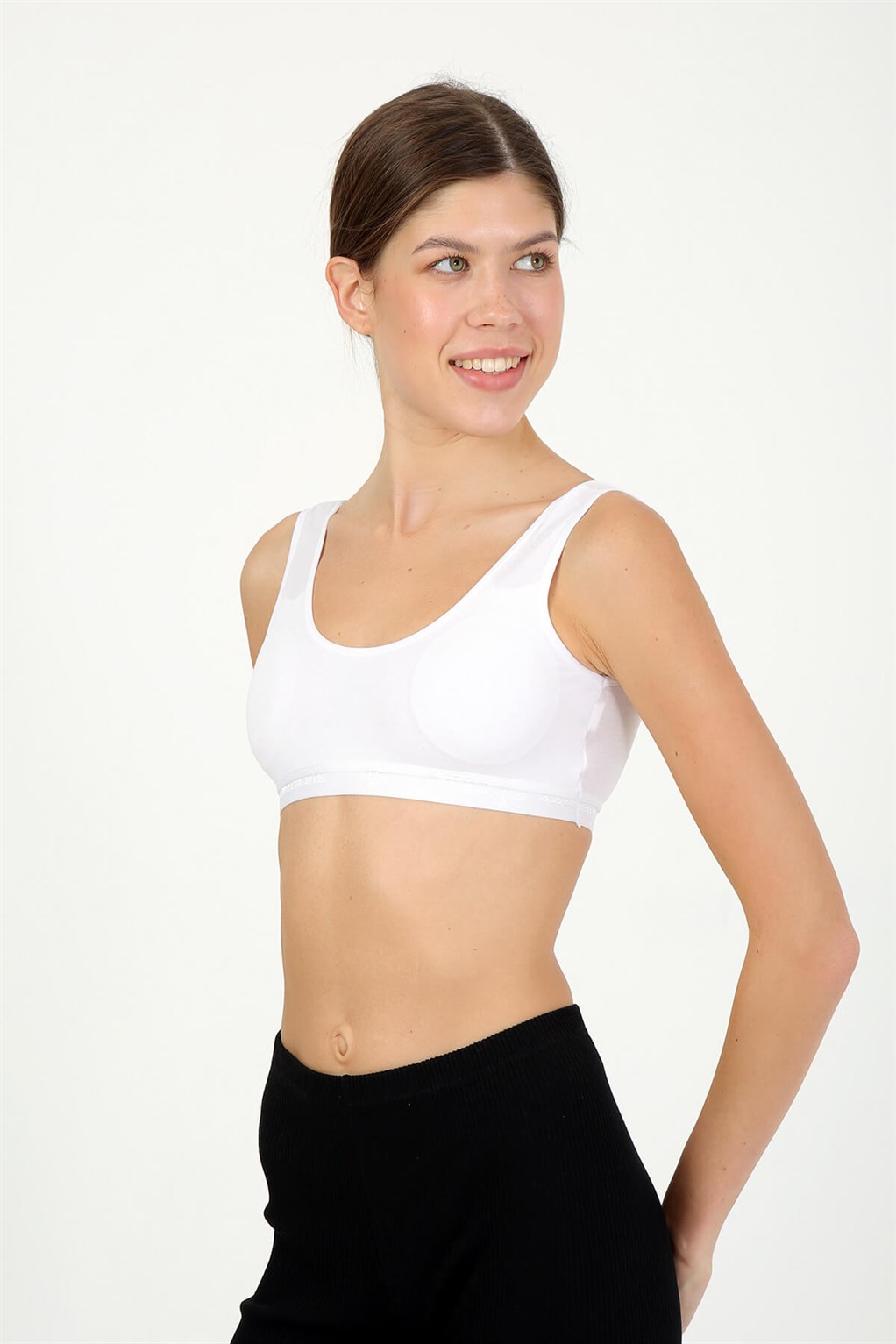 Akbeniz Kalın Askılı Pedli Büstiyer 2154