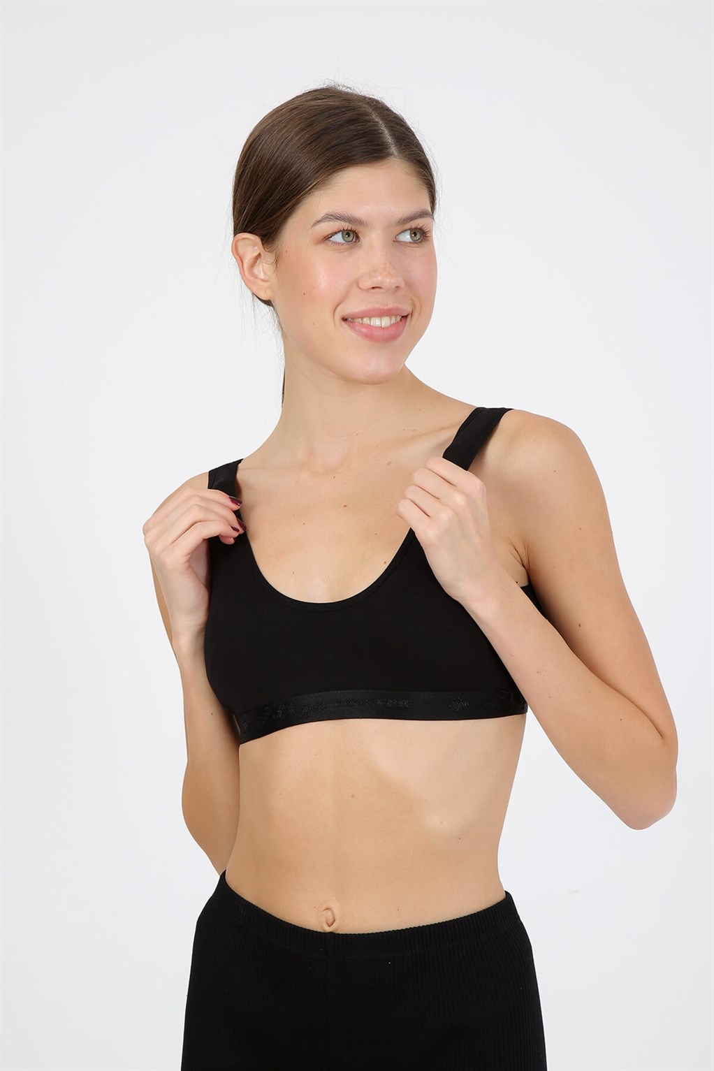 Akbeniz Kalın Askılı Pedli Büstiyer 2150