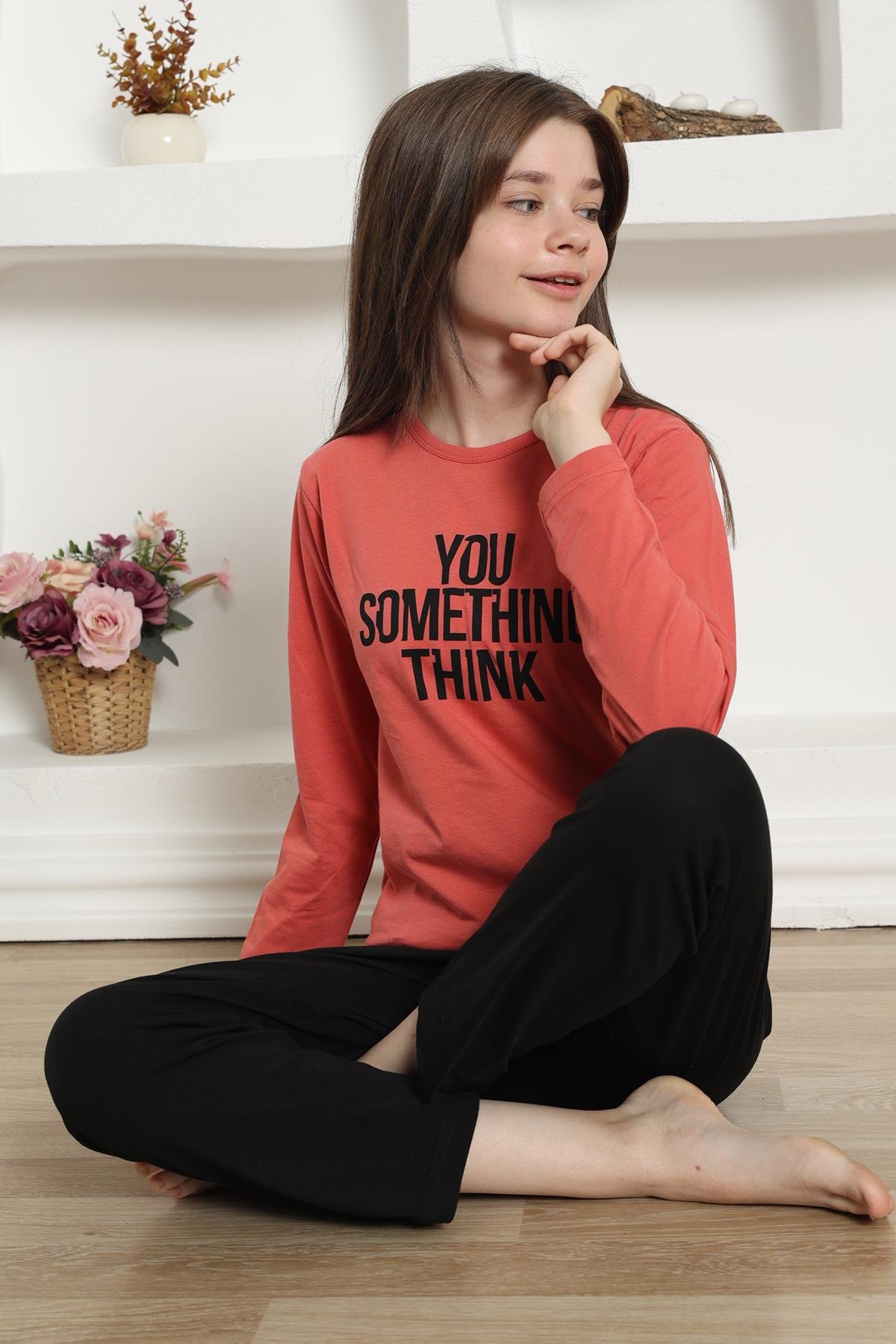 Akbeniz Kız Çocuk Penye Pijama Takım 20423