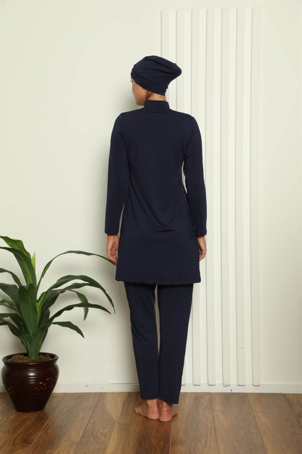 Akbeniz Tam Tesettür Likralı Mayo 31046