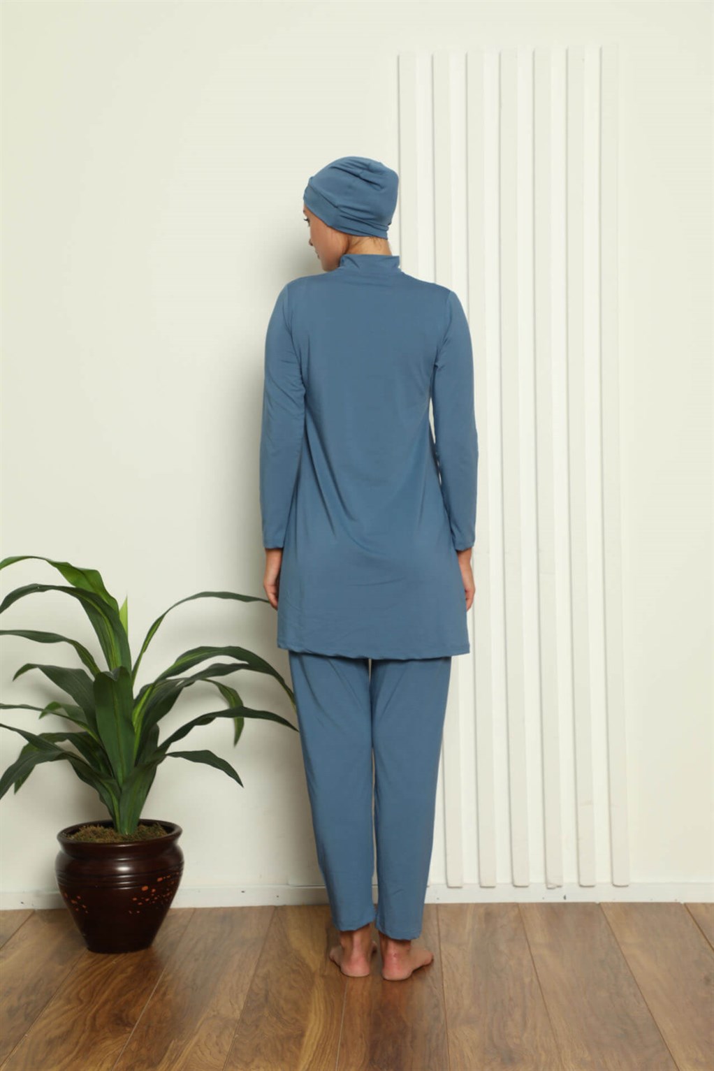 Akbeniz Tam Tesettür Likralı Mayo 31050