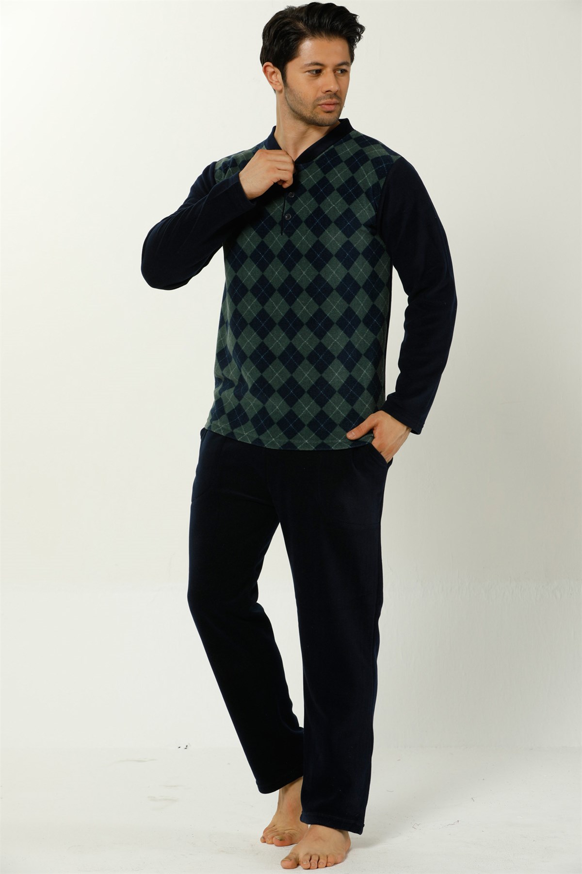 Akbeniz Well Soft Erkek Pijama Takımı 6620