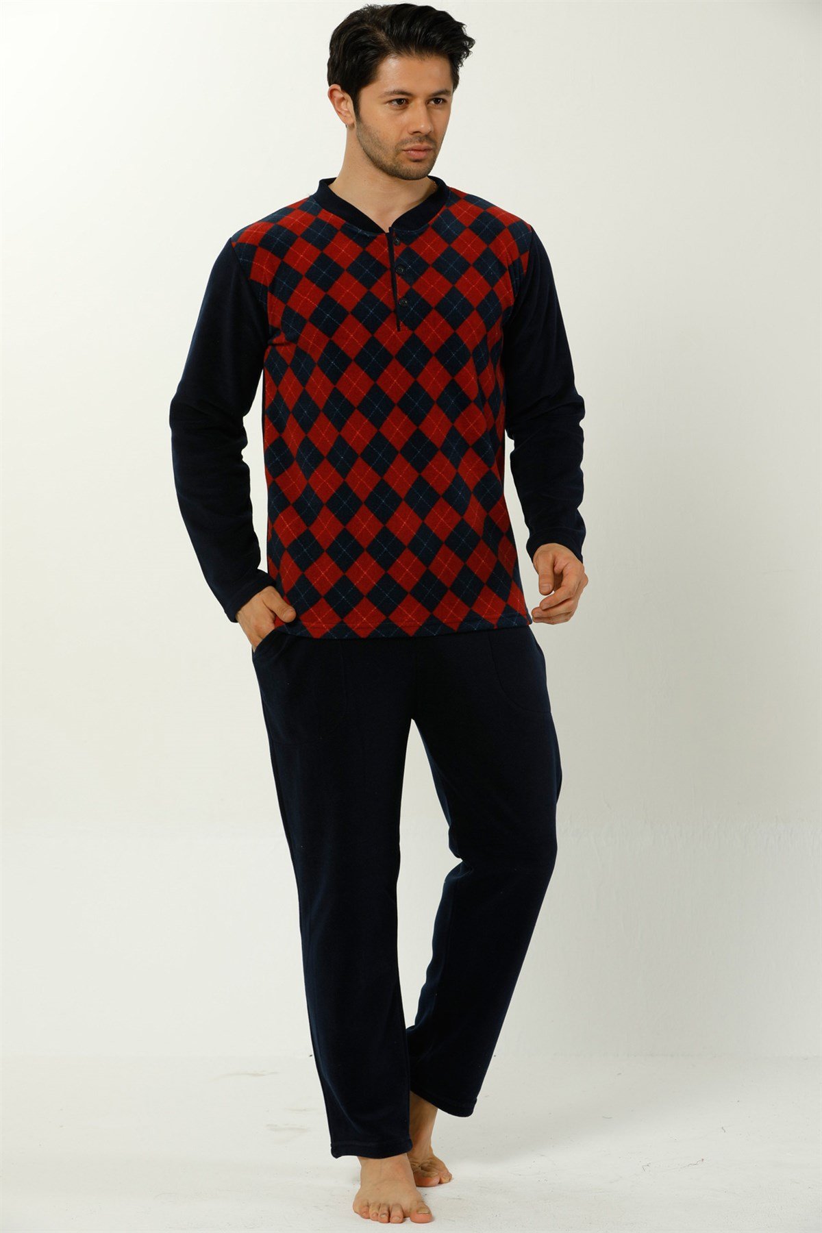Akbeniz Well Soft Erkek Pijama Takımı 6619