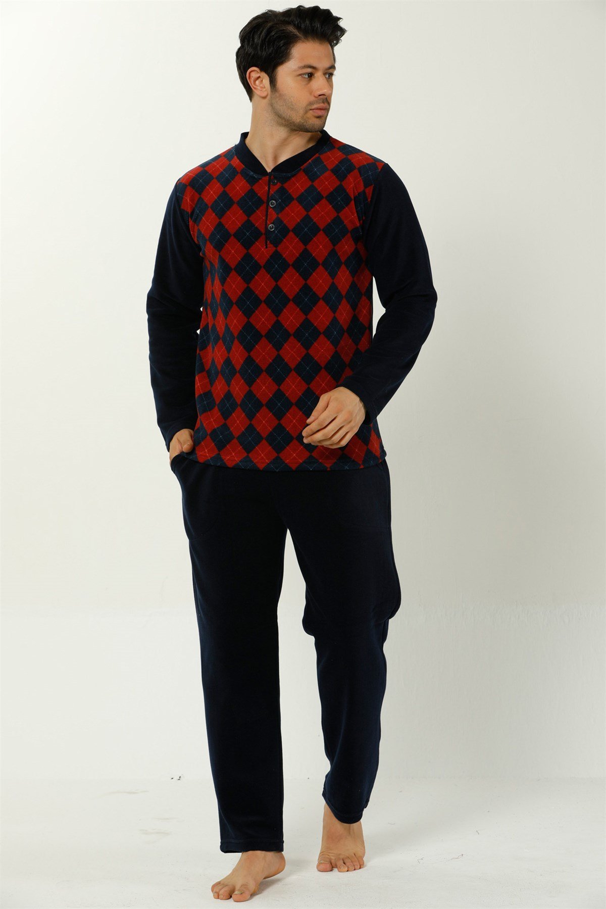 Akbeniz Well Soft Erkek Pijama Takımı 6619