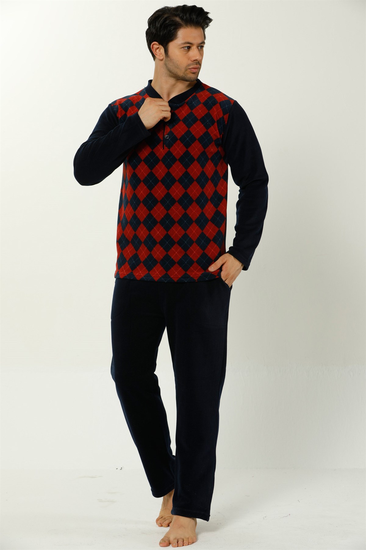 Akbeniz Well Soft Erkek Pijama Takımı 6619
