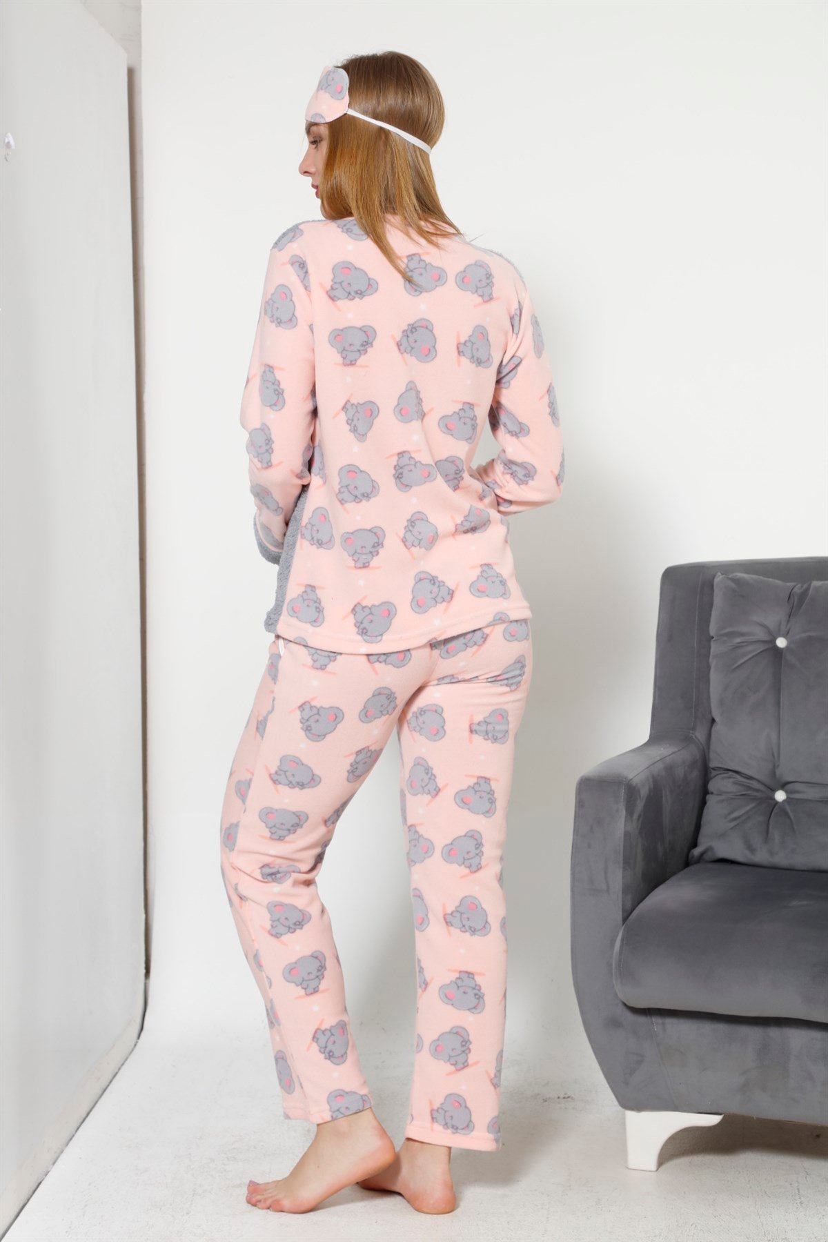 Akbeniz Well Soft Kadın Pijama Takımı 8030