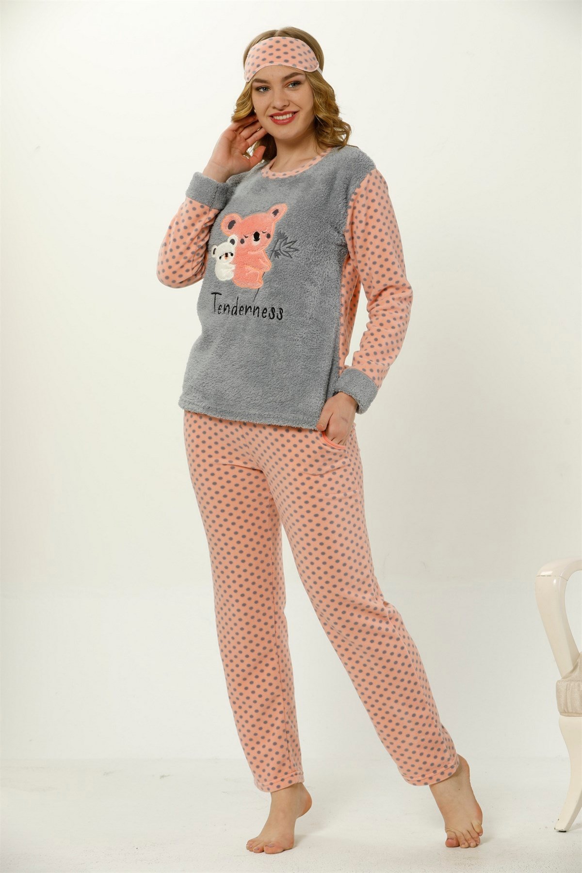 Akbeniz WellSoft Kadın Pijama Takımı 8043