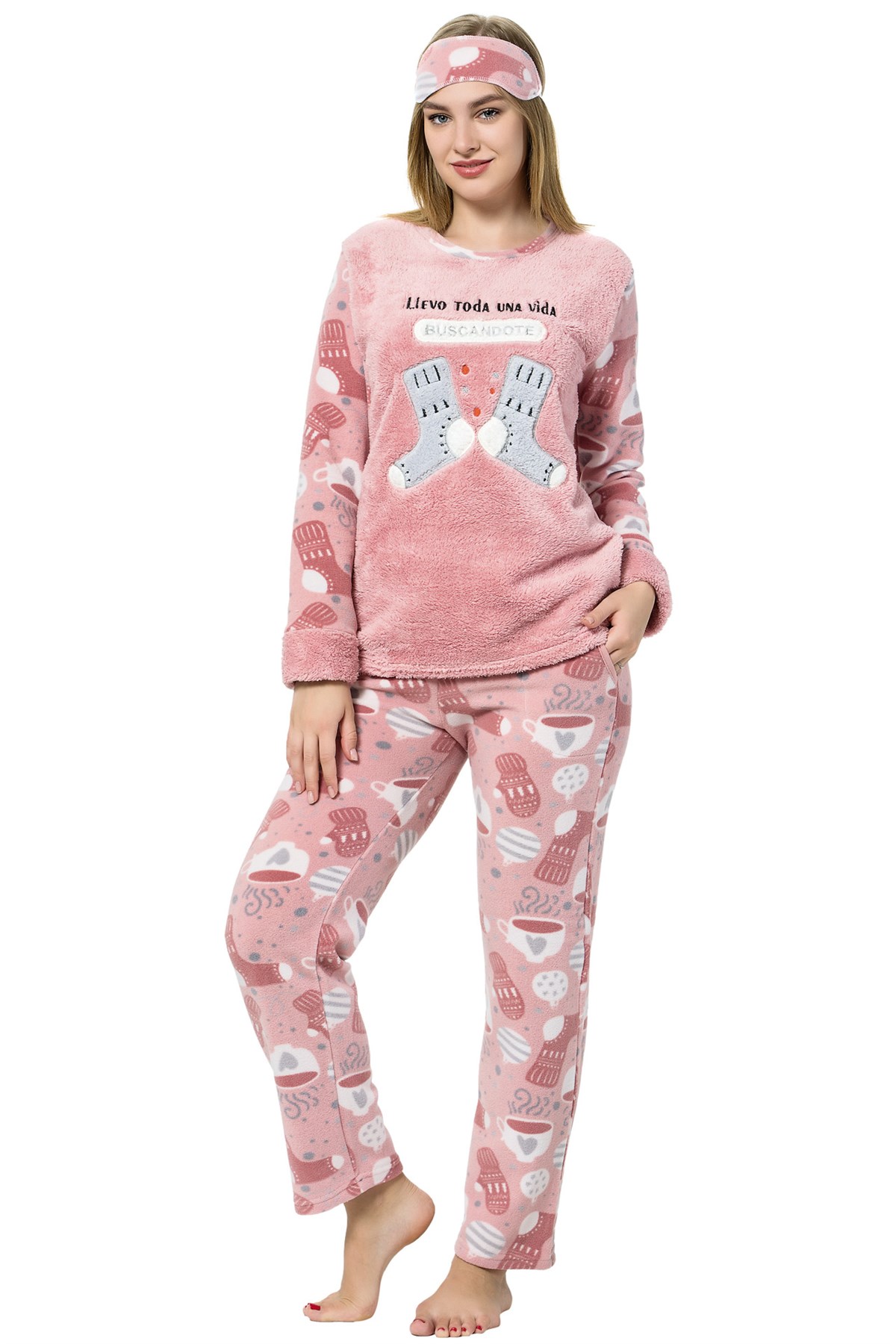 Akbeniz WellSoft Kadın Pijama Takımı 8052