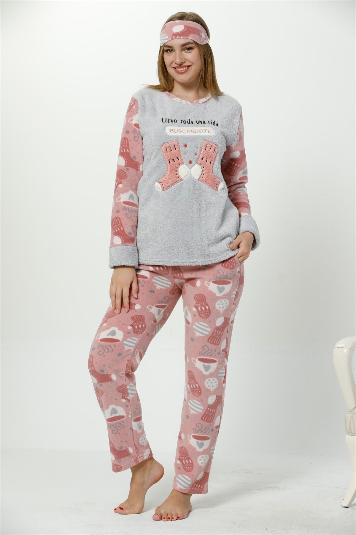 Akbeniz WellSoft Kadın Pijama Takımı 8051