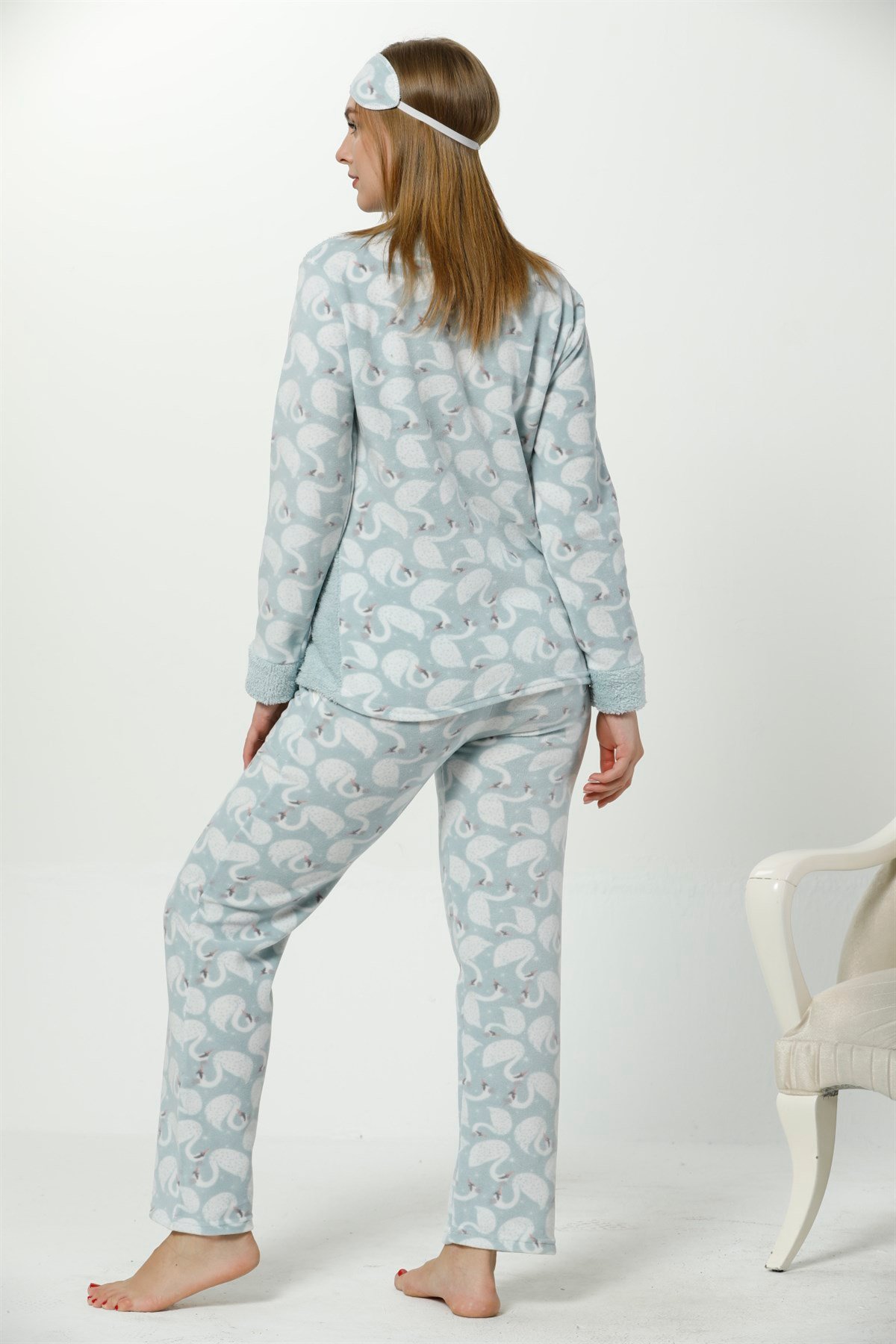 Akbeniz WellSoft Kadın Pijama Takımı 8058