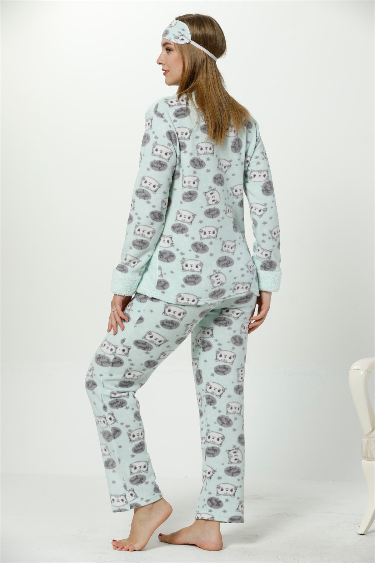 Akbeniz WellSoft Kadın Pijama Takımı 8059