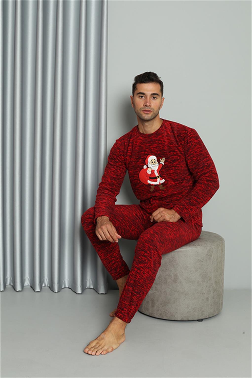 Akbeniz Welsoft Erkek Polar Sevgili Kombini Pijama Takımı 50124 Tek Takım Fiyatıdır
