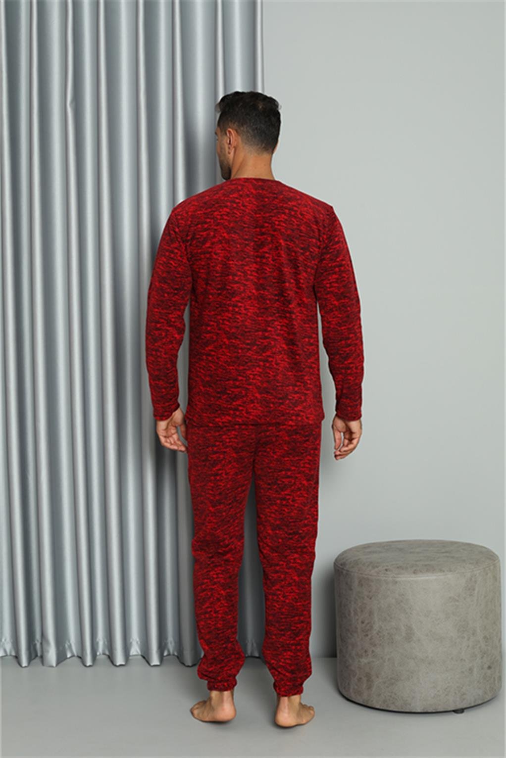Akbeniz Welsoft Erkek Polar Sevgili Kombini Pijama Takımı 50124 Tek Takım Fiyatıdır