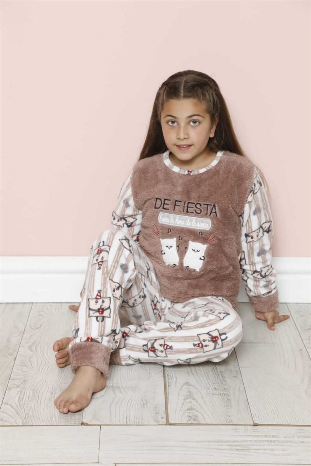 Akbeniz WelSoft Polar Çocuk Pijama Takımı 20243V