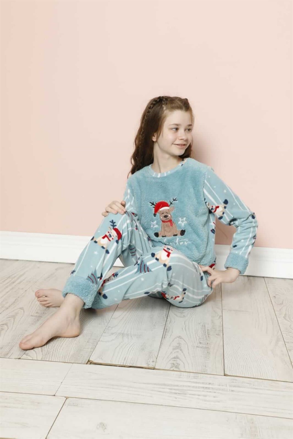 Akbeniz WelSoft Polar Çocuk Pijama Takımı 20294T