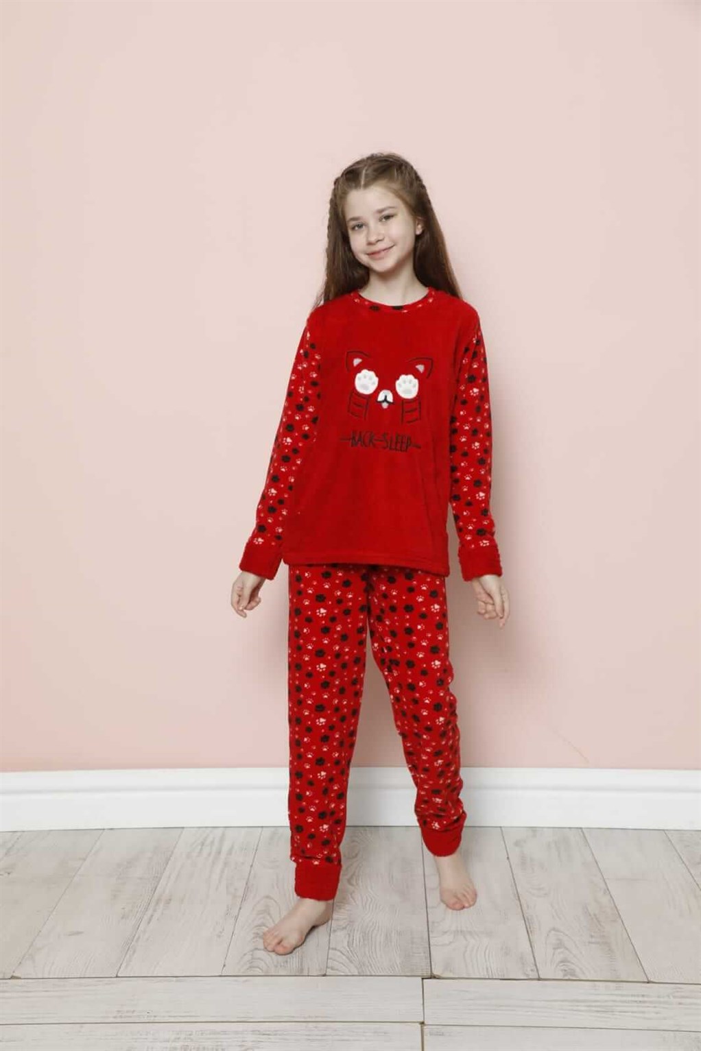 Akbeniz WelSoft Polar Çocuk Pijama Takımı 20239K