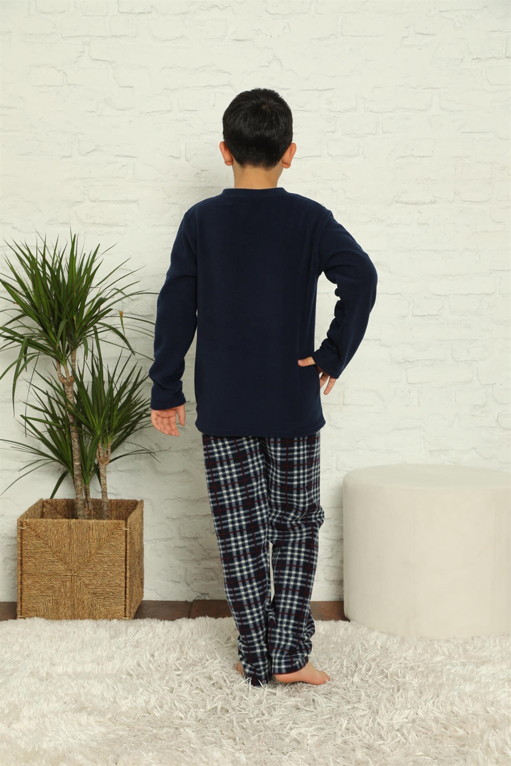 Akbeniz WelSoft Polar Erkek Çocuk Pijama Takımı 4574