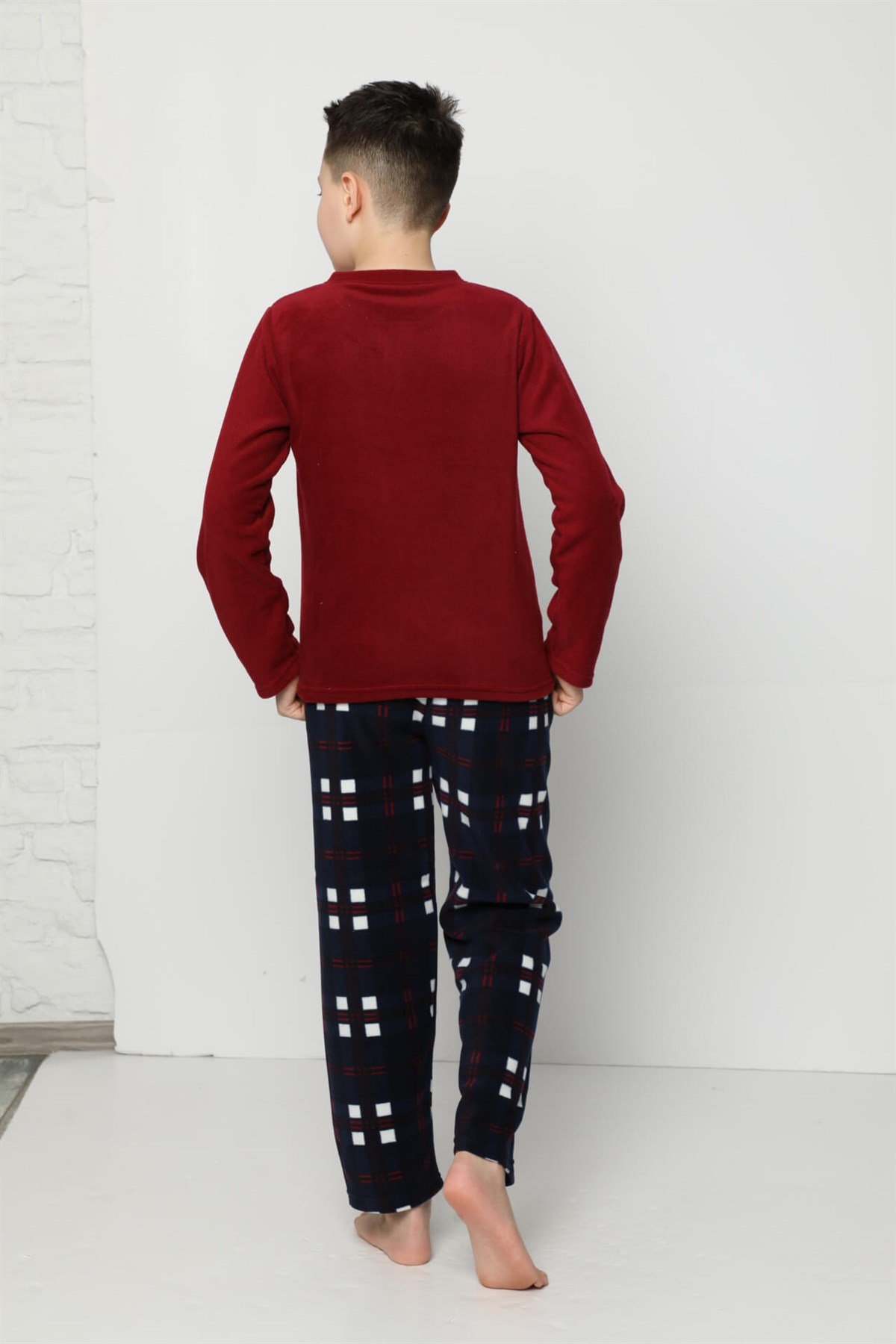 Akbeniz WelSoft Polar Erkek Çocuk Pijama Takımı 4528