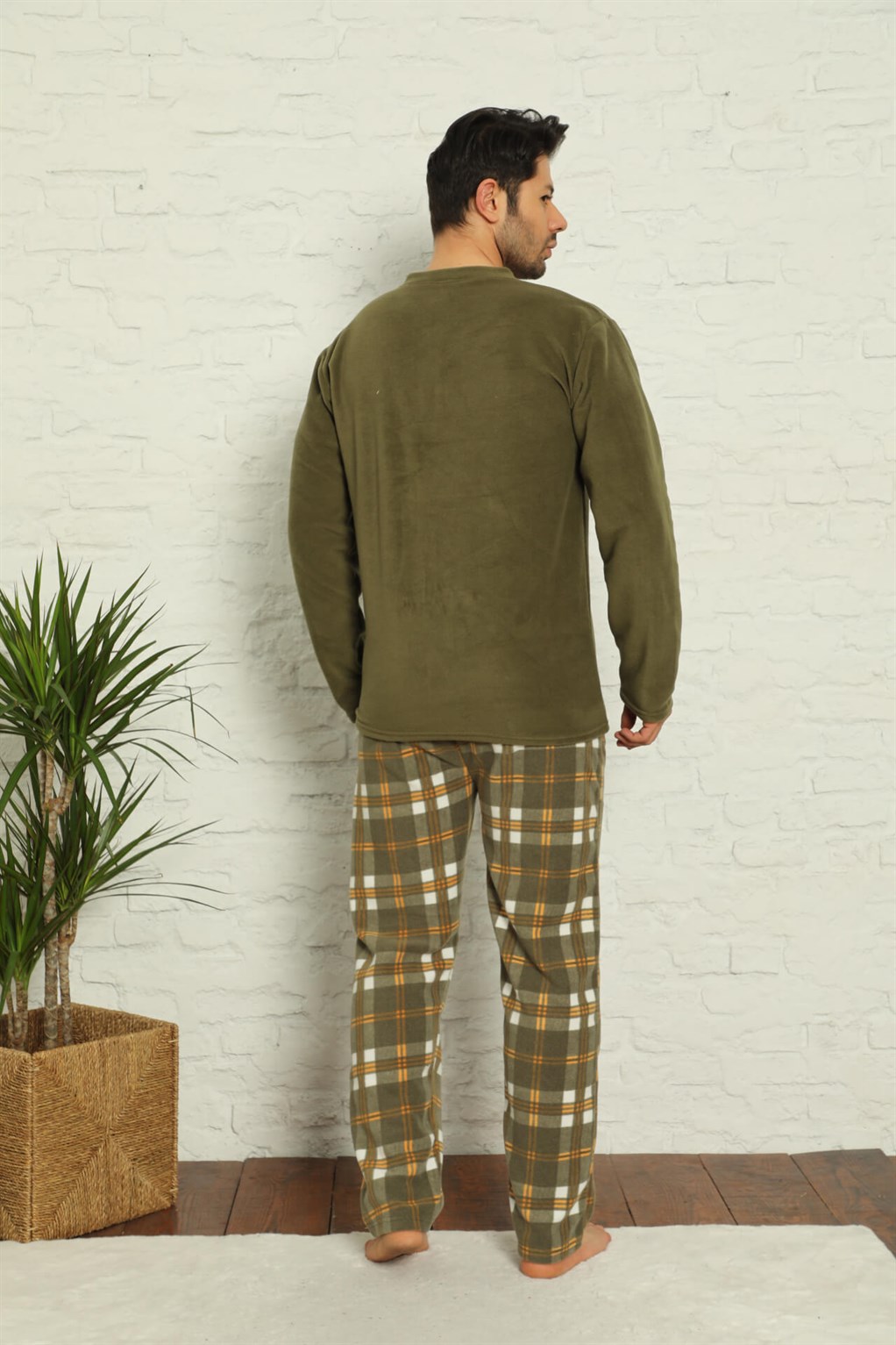Akbeniz WelSoft Polar Erkek Pijama Takımı 6757