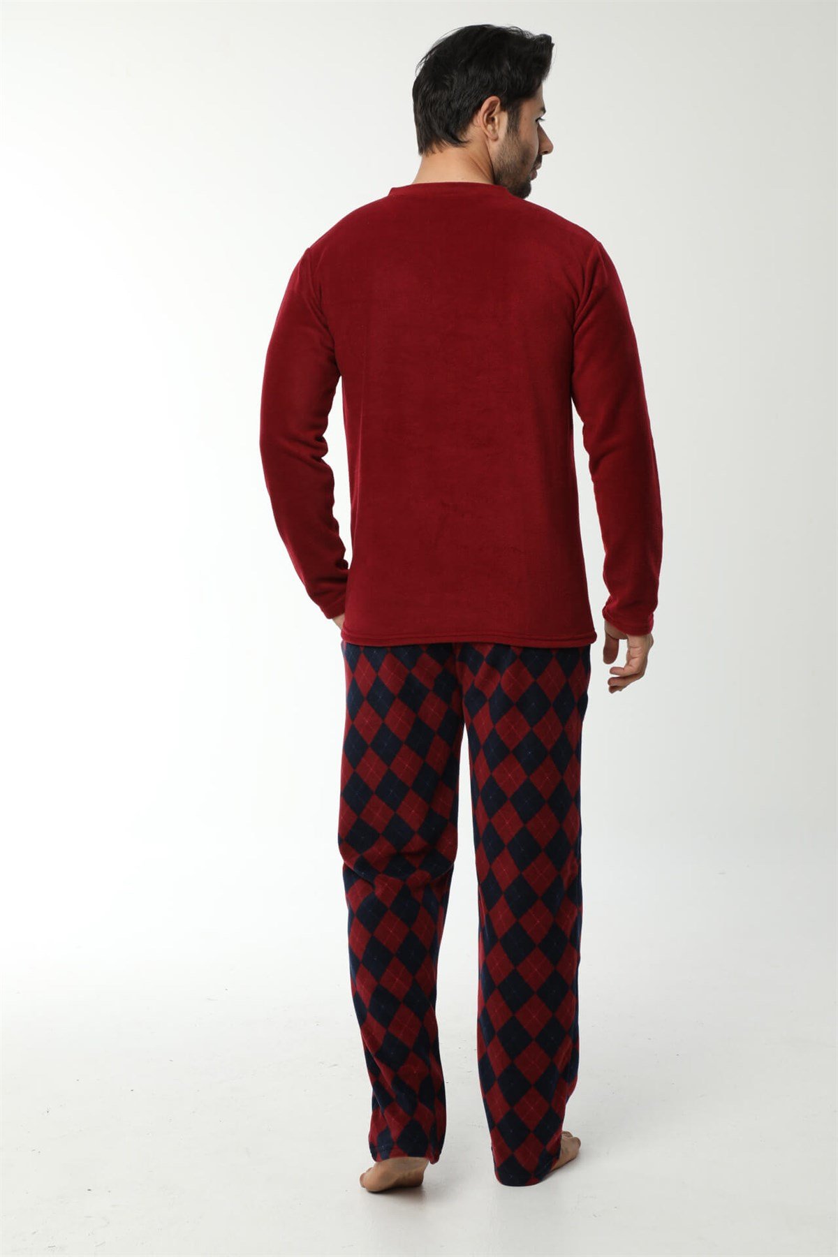 Akbeniz WelSoft Polar Erkek Pijama Takımı 6718