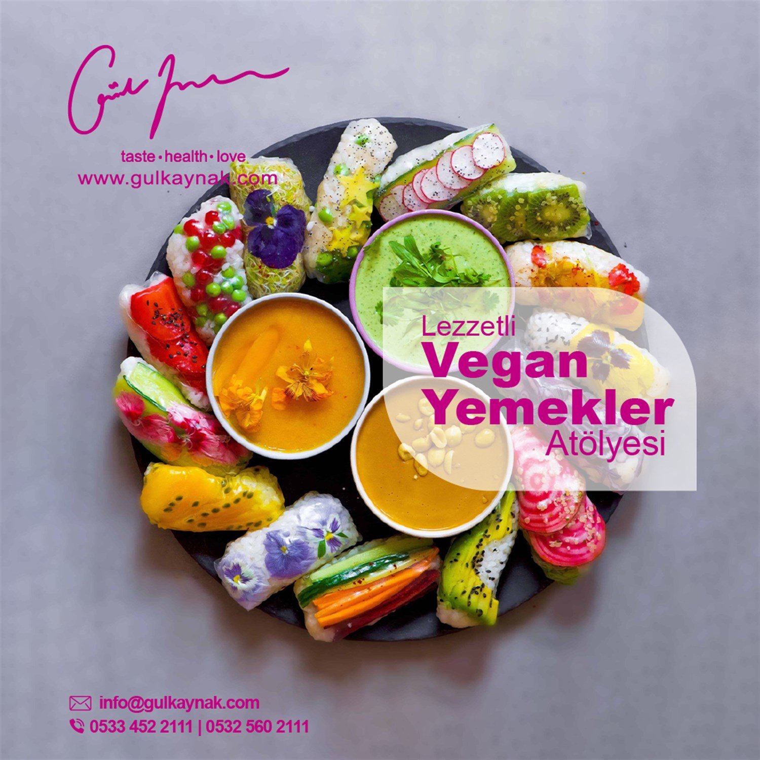 Lezzetli Vegan Yemekler Atölyesi