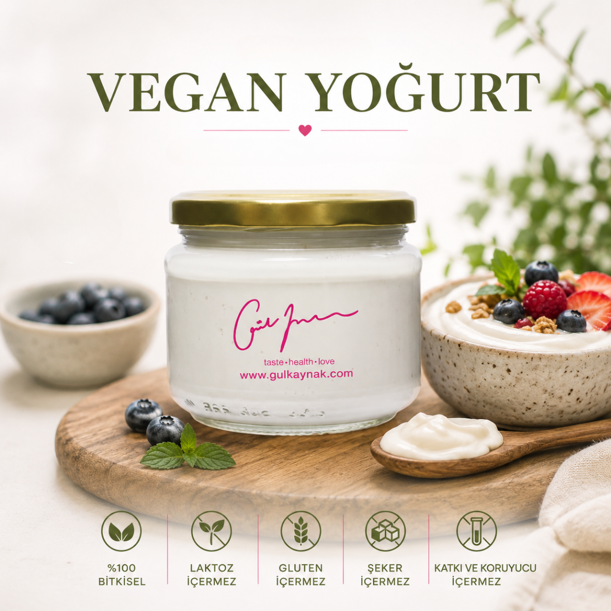 Vegan Yoğurt Çeşitleri - 300 ml