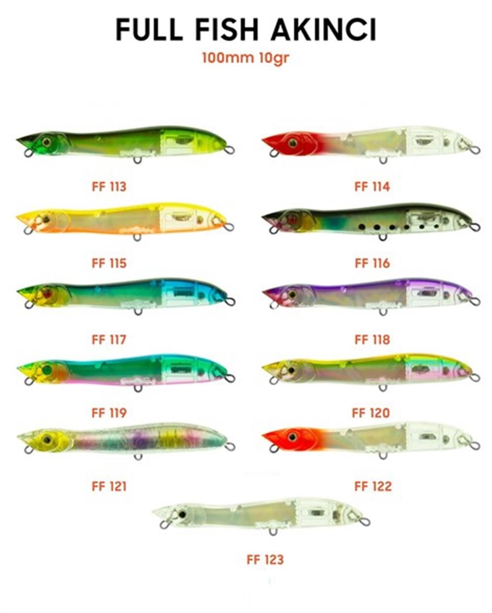 Full Fish Akıncı 100 mm 10 gr