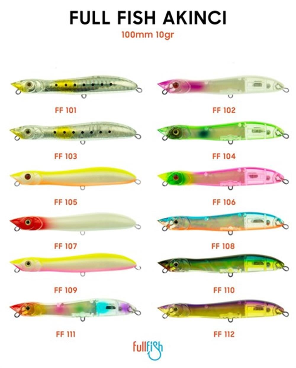 Full Fish Akıncı 100 mm 10 gr