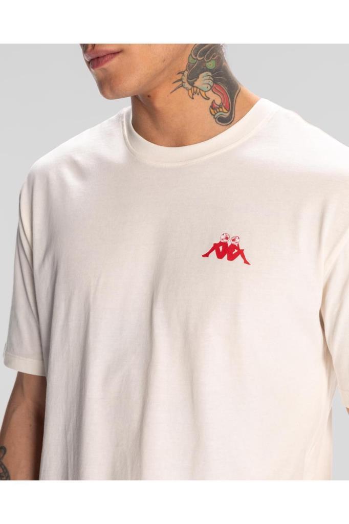 Authentic Space Jump T-shirt Erkek Beyaz Regular Fit Tişört 371S8FW-001