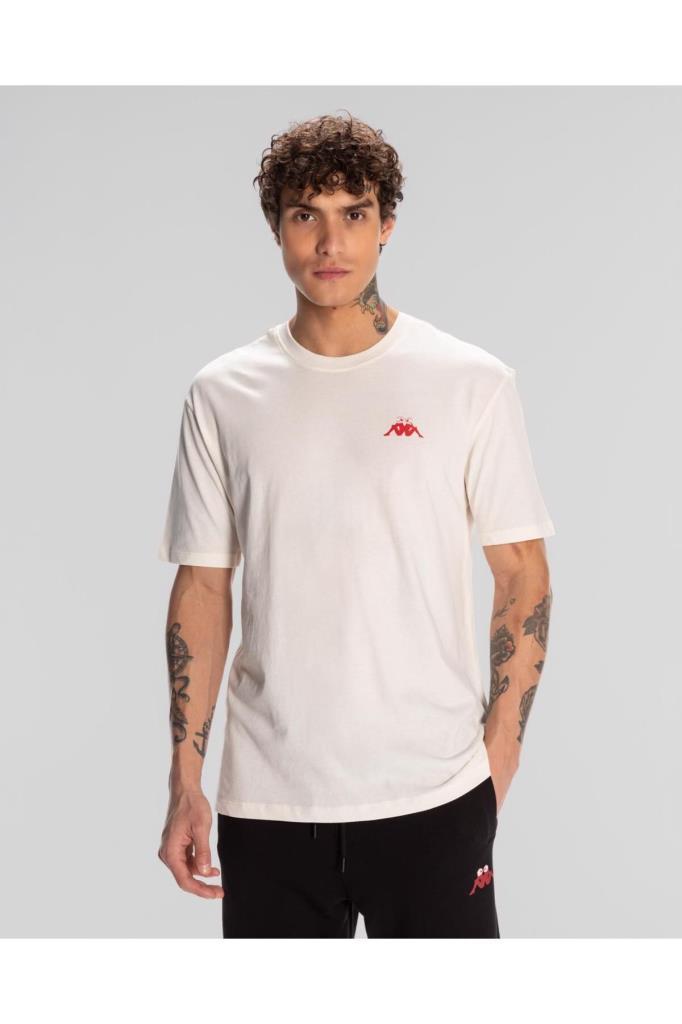 Authentic Space Jump T-shirt Erkek Beyaz Regular Fit Tişört 371S8FW-001