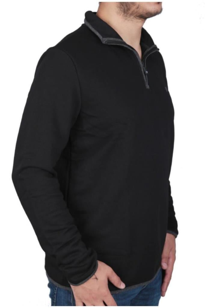 Backup Erkek Siyah Sweatshirt 