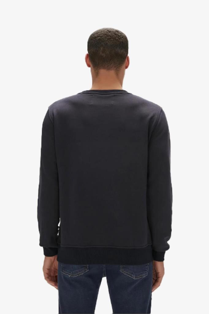 Bad Bear Erkek Sweatshirt Manuscript Crewneck Erkek Siyah Sweatshirt 23.02.12.016-Siyah