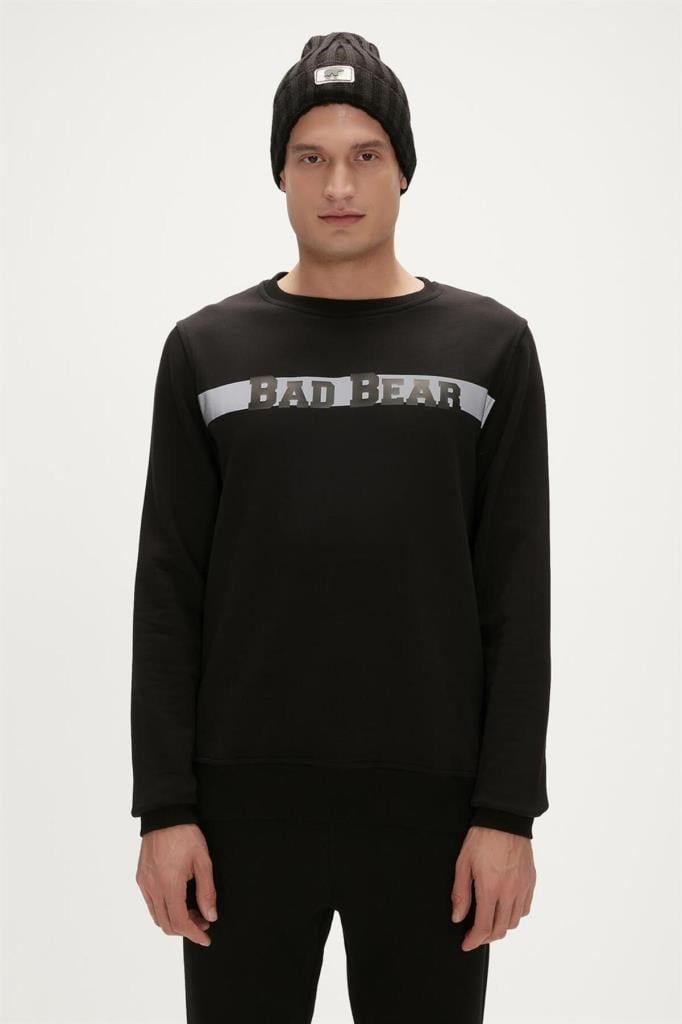 Bad Bear Erkek Sweatshirt REFLECT BEAR Erkek Sweatshirt 23.02.12.021-NIGHT