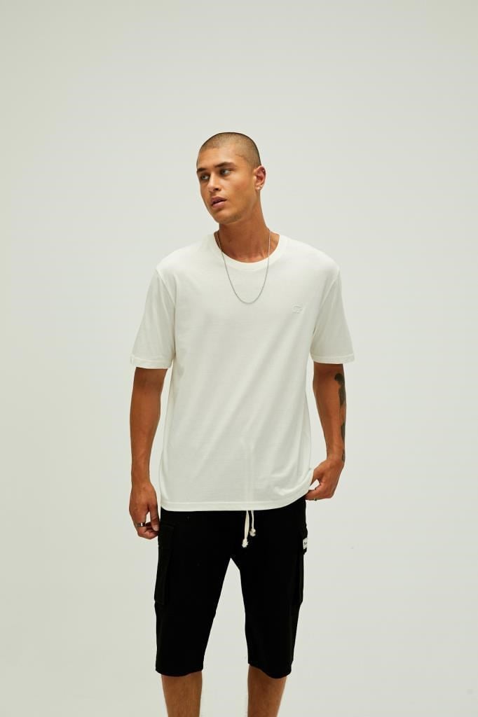 Bad Bear Erkek Tişört Oversize Beyaz T-shirt Lıber T-shirt 22.01.07.052