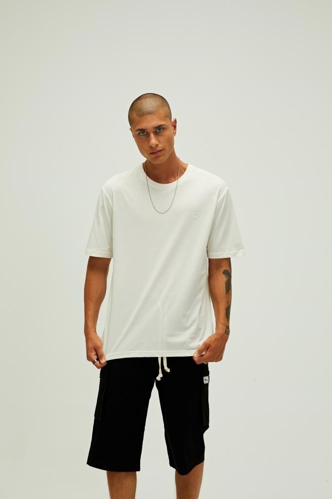 Bad Bear Erkek Tişört Oversize Beyaz T-shirt Lıber T-shirt 22.01.07.052