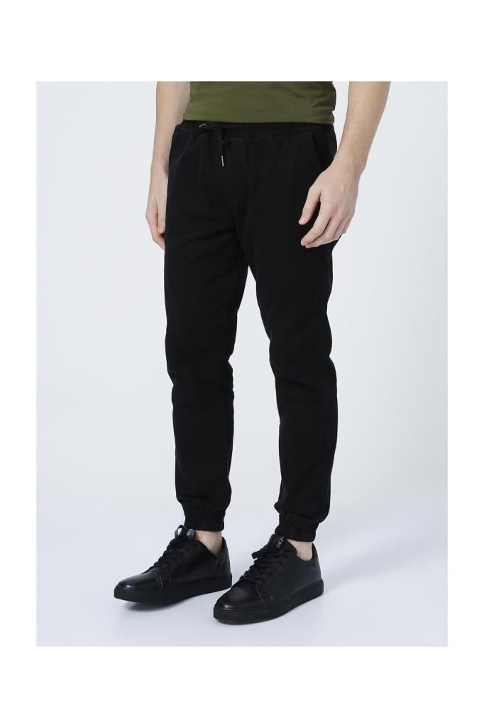 Bad Bear Erkek Yetişkin Siyah Kargo Pantolon 