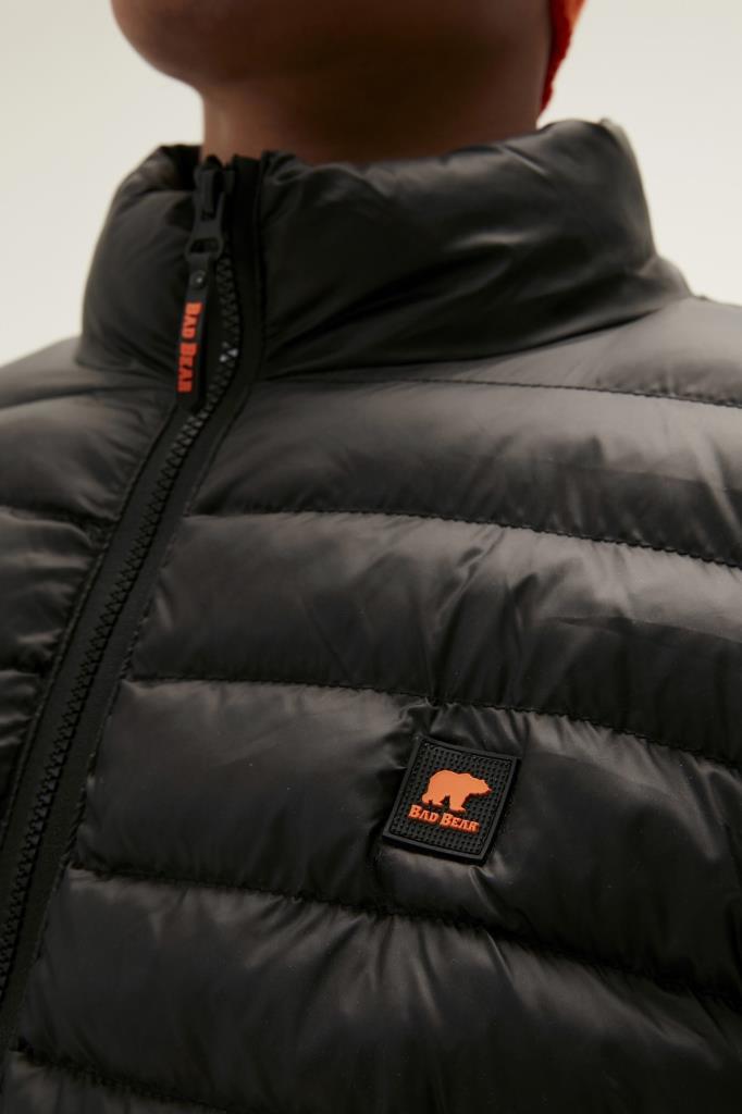 BadBear Archer Puffer Nıght Kaz Tüyü Erkek Siyah Mont